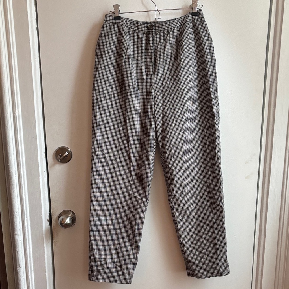 Vintage Charter Club Checkered Pants